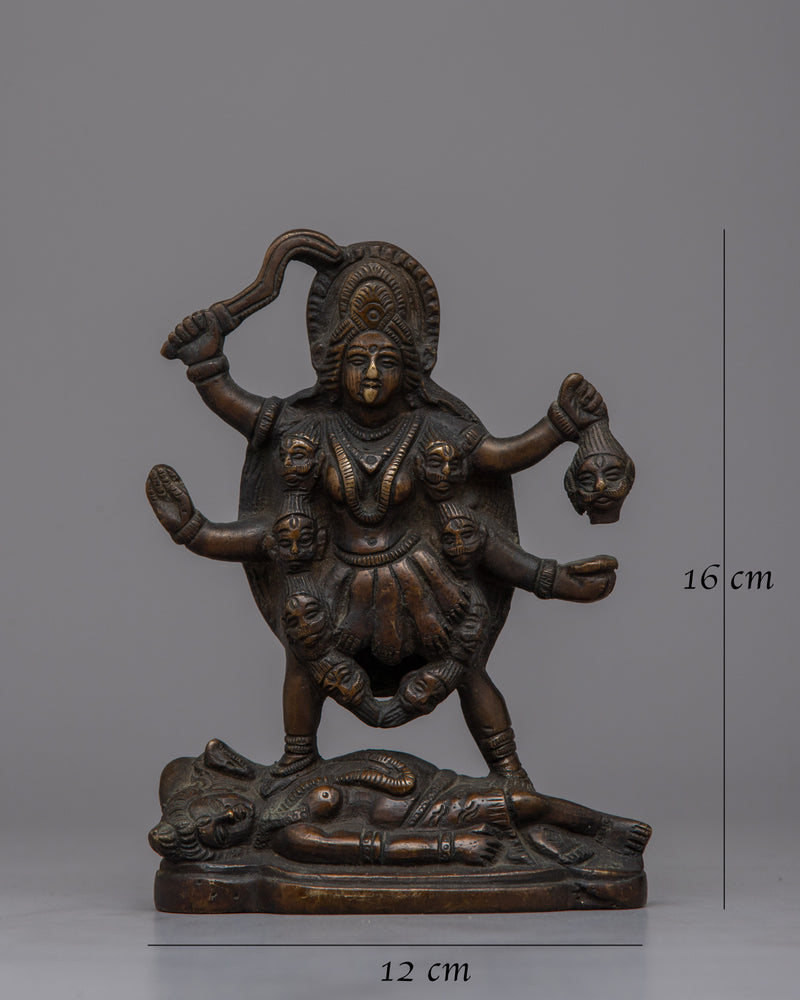 Mata Kali Statue | the Fierce Mother Goddess for Spiritual Devotion and Home Decor