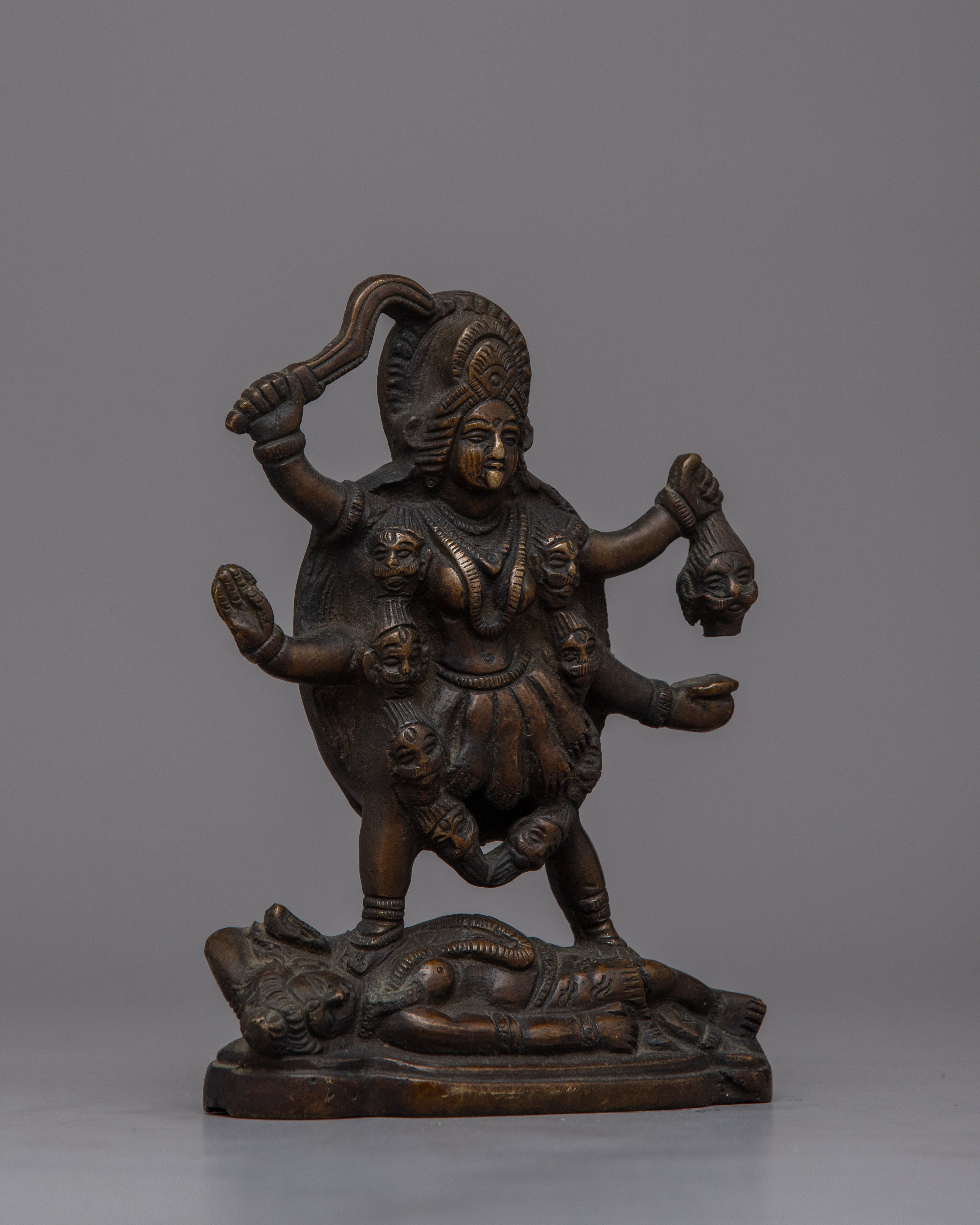 Mata Kali Statue | the Fierce Mother Goddess for Spiritual Devotion and Home Decor