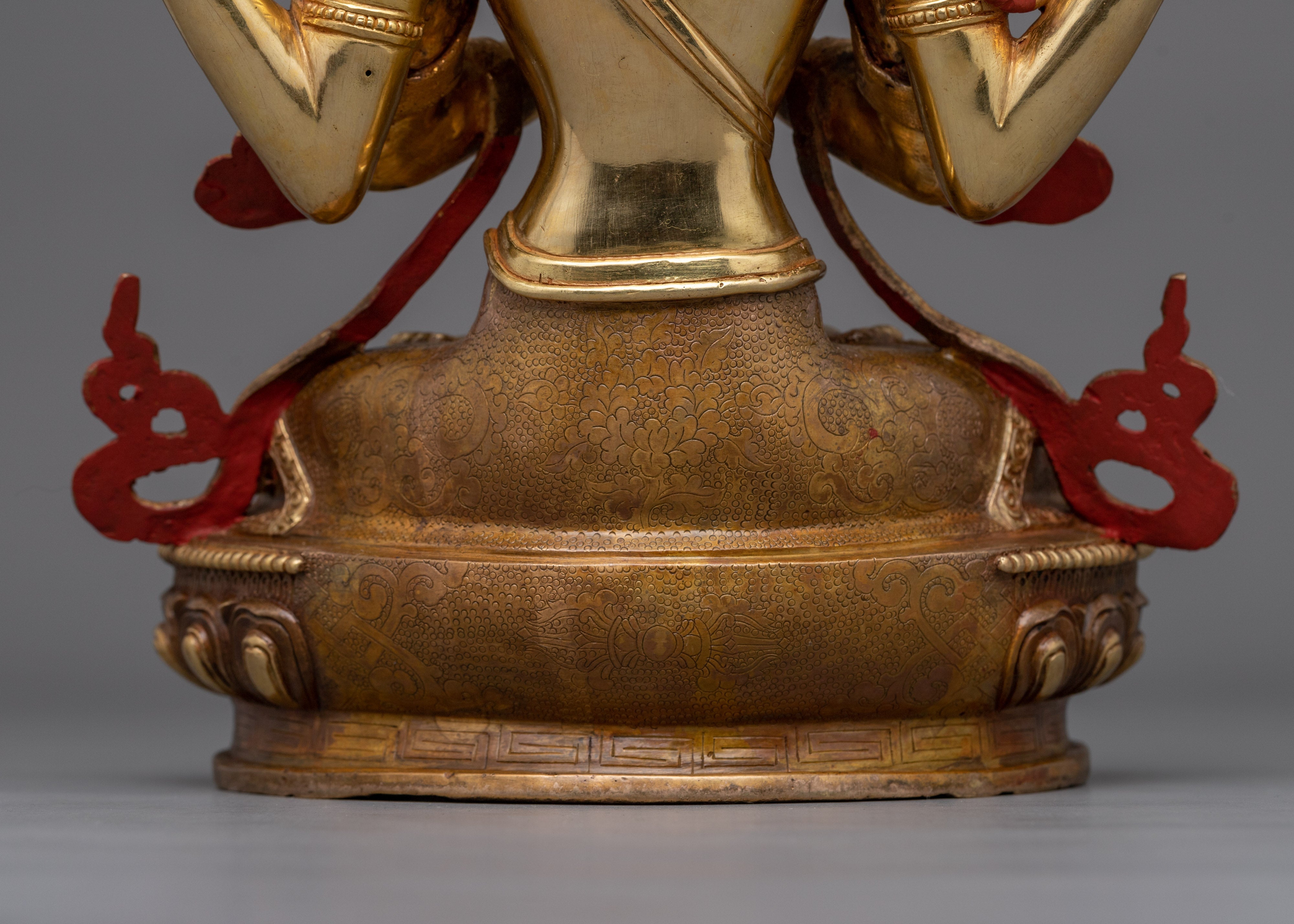 Four-Armed Chenrezig Buddha Statue | Embodiment of Infinite Compassion
