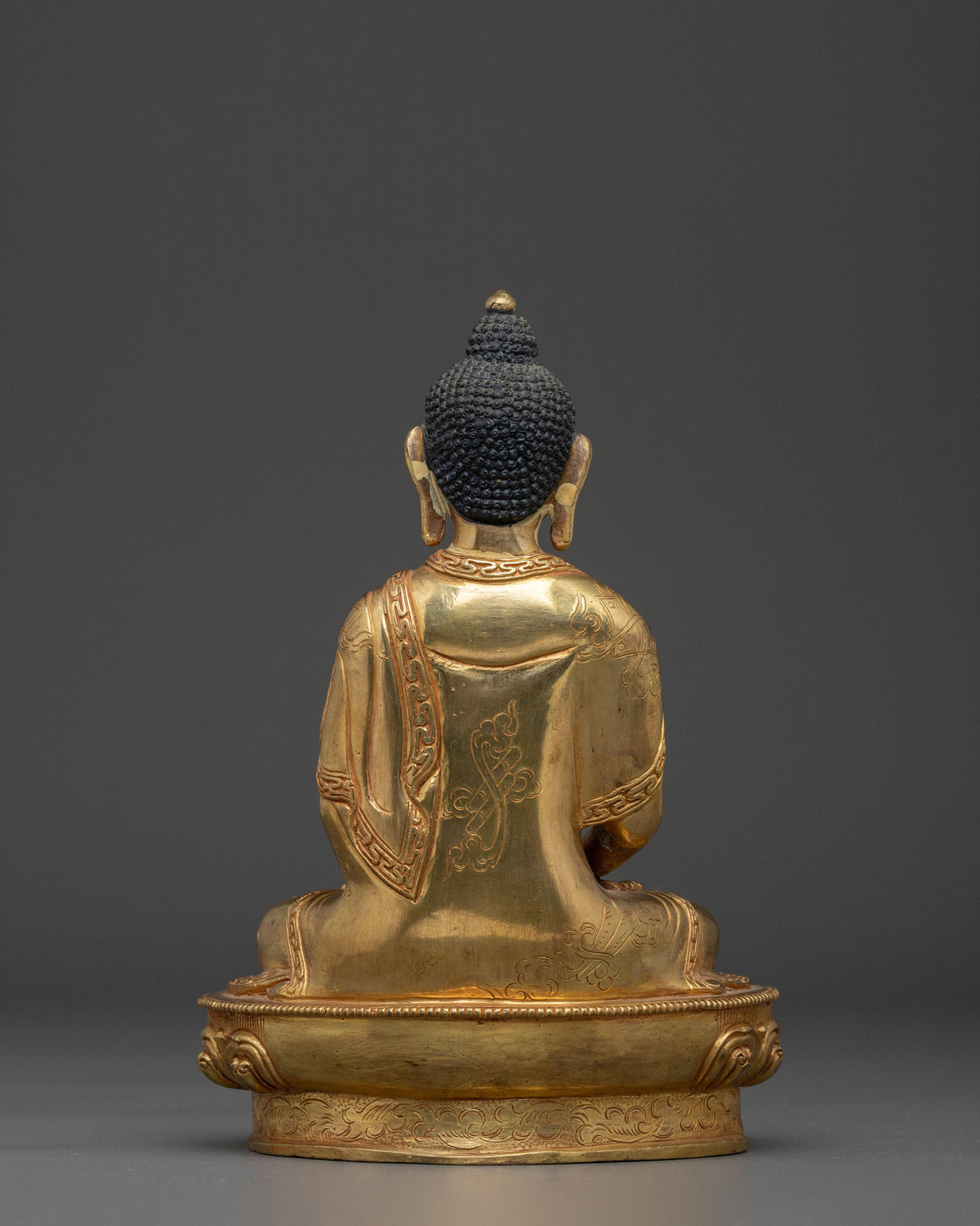 Handcrafted Three Buddha Statue Set | Spiritual Altar Decor