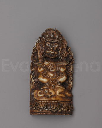 Mahakala Bone Stamp 