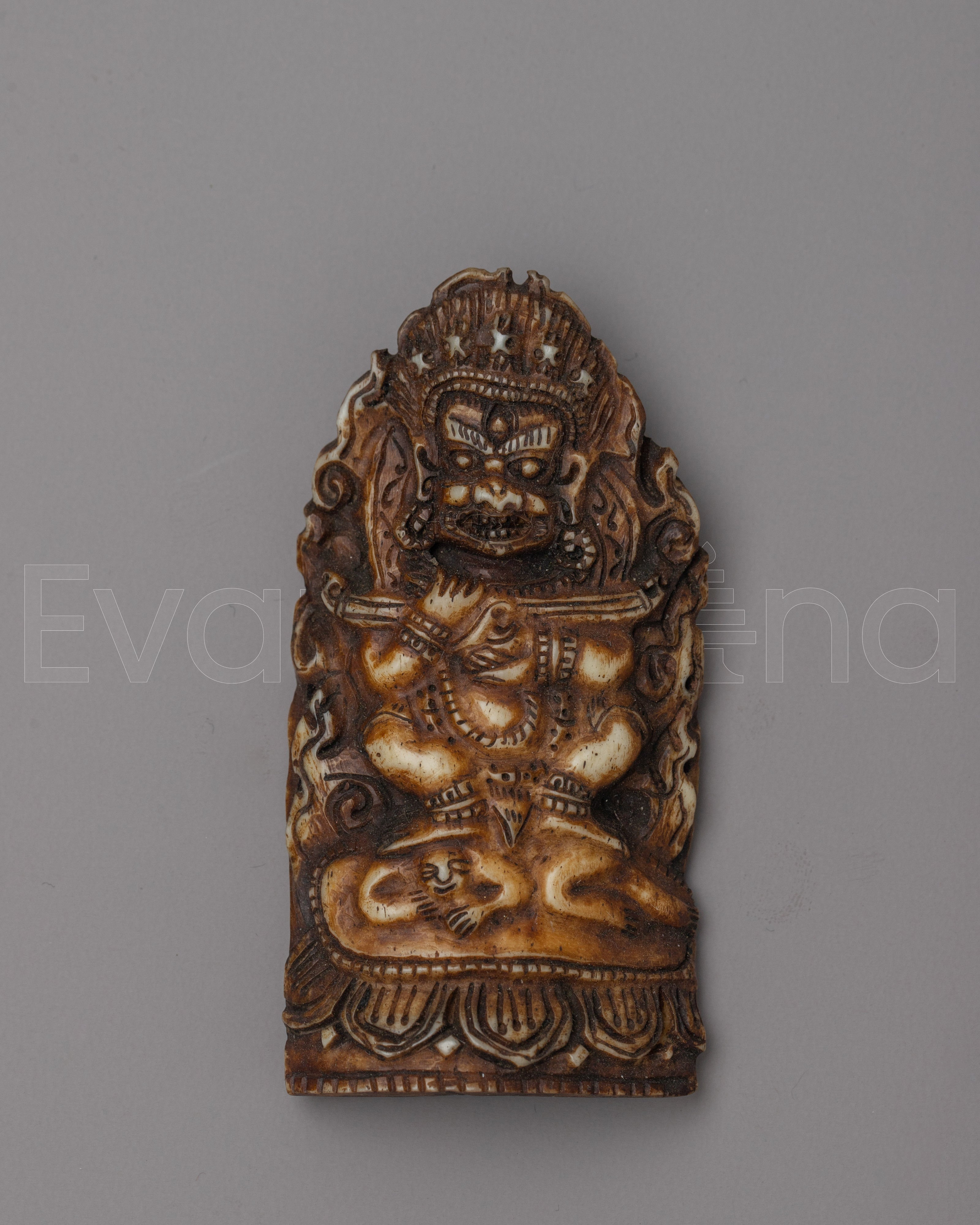 Mahakala Bone Stamp 