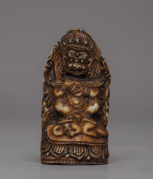 Authentic Mahakala Bone Stamp