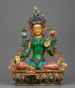 Bodhisattva green-tara