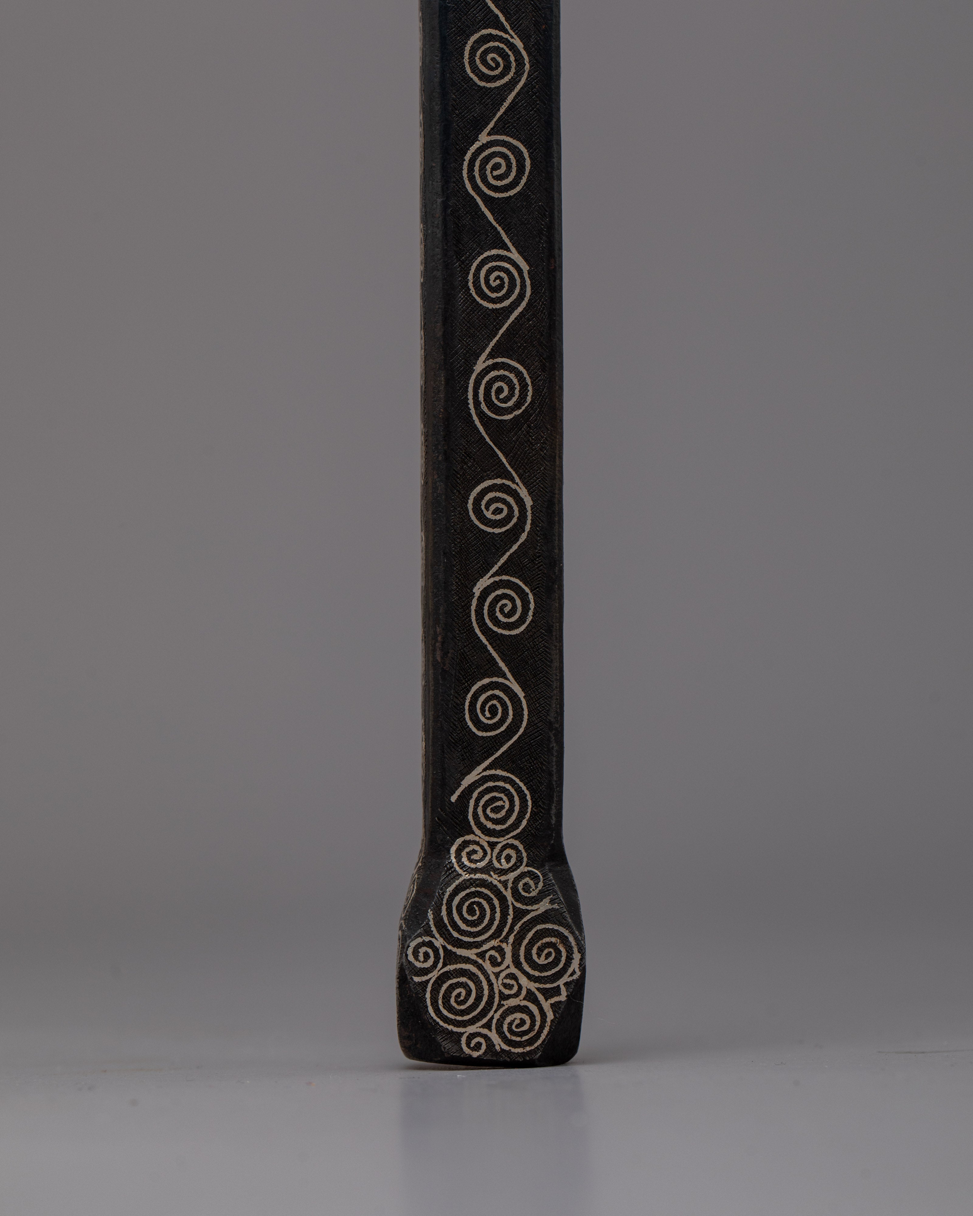 Tibetan Iron Axe | Sacred Tool Symbolizing Strength and Spiritual Protection