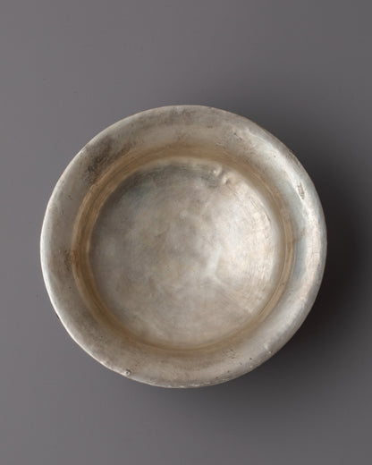 Tibetan Phuru Water Offering Bowl | Handcrafted Vessel Infusing Buddhist Wisdom and Serenity