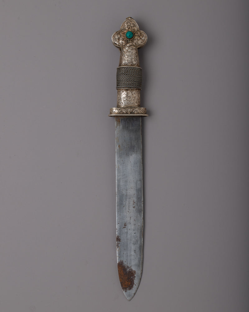 Buddhist Tibet Knife | Sacred Blade Reflecting Spiritual Power and Ritual Significance