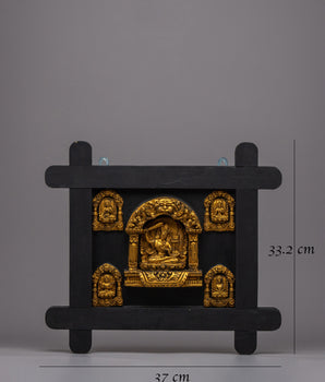 Handmade Tibetan Wall Hanging | Unique and Intricate Decor