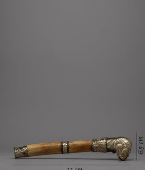 Authentic Tibetan Kangling | Handcrafted Bone Ritual Instrument