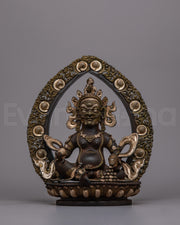 Jambhala Mantra Prayer Statue 