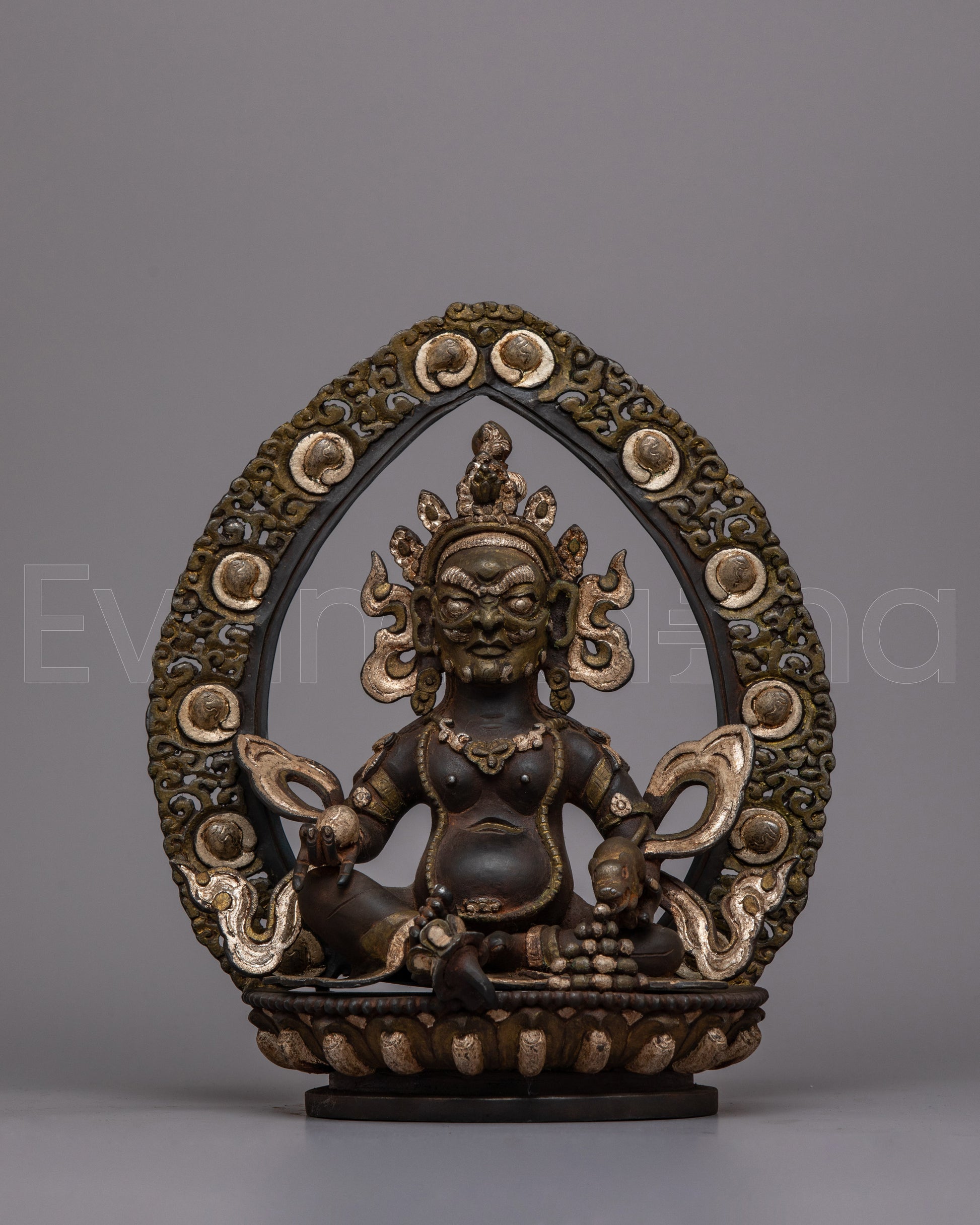 Jambhala Mantra Prayer Statue 