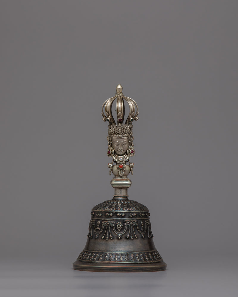 Buddhist Bell and Vajra Set | Sacred Instruments Symbolizing Spiritual Power and Ritual Purity