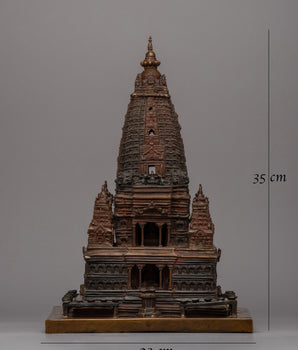 Mahabuddha Temple Statue Art | Beautifully Crafted Buddhist Sculpture for Home Altar Decor