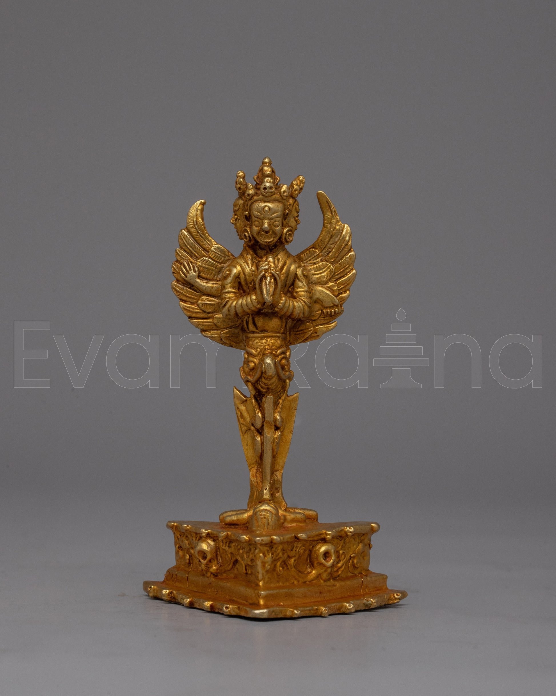 Elegant Copper Phurba: 