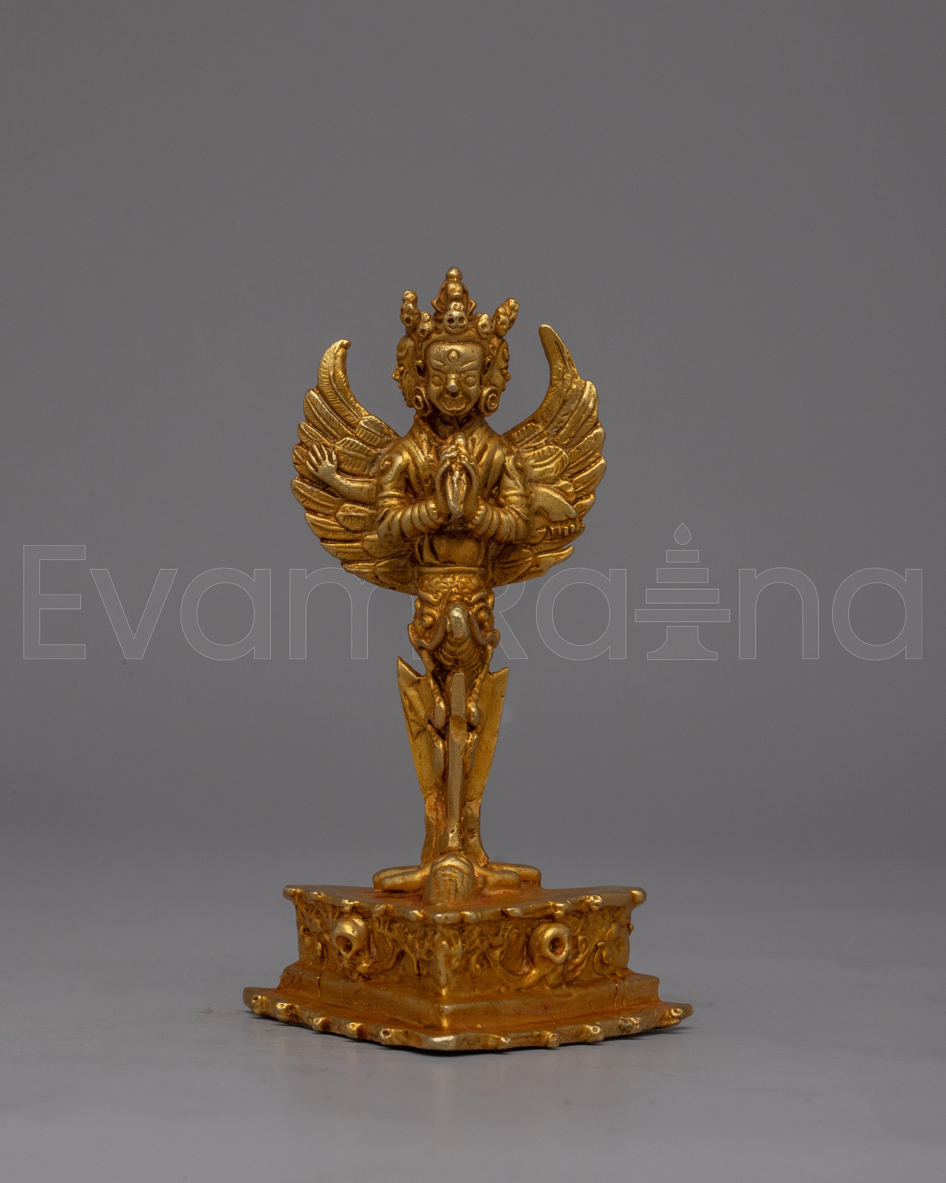Elegant Copper Phurba: 