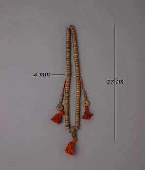Bone Beads Mala | Handmade Necklace for Meditation