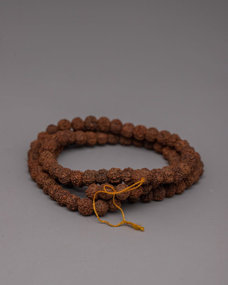 Artificial Rudraksh Mala | Traditional Prayer Beads for Mindful Meditation