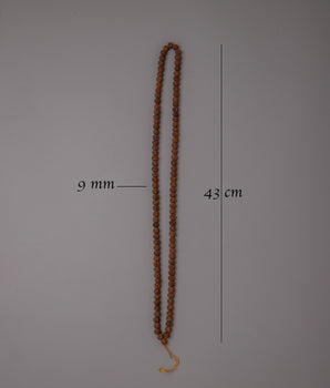 Artificial Rudraksh Mala | Traditional Prayer Beads for Mindful Meditation