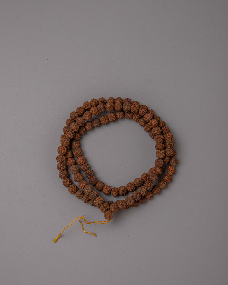 Artificial Rudraksh Mala | Traditional Prayer Beads for Mindful Meditation