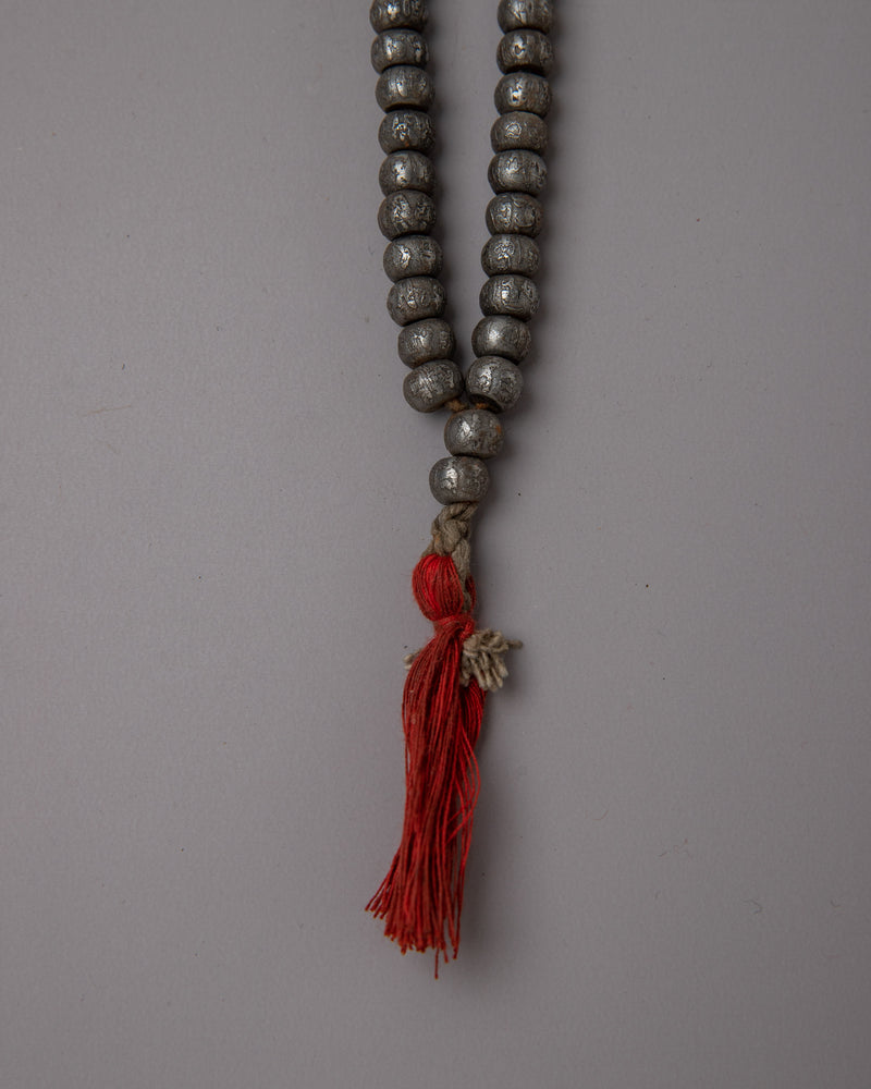 Mala Meditation Iron Beads | Perfect for Yoga Retreats and Spiritual Events