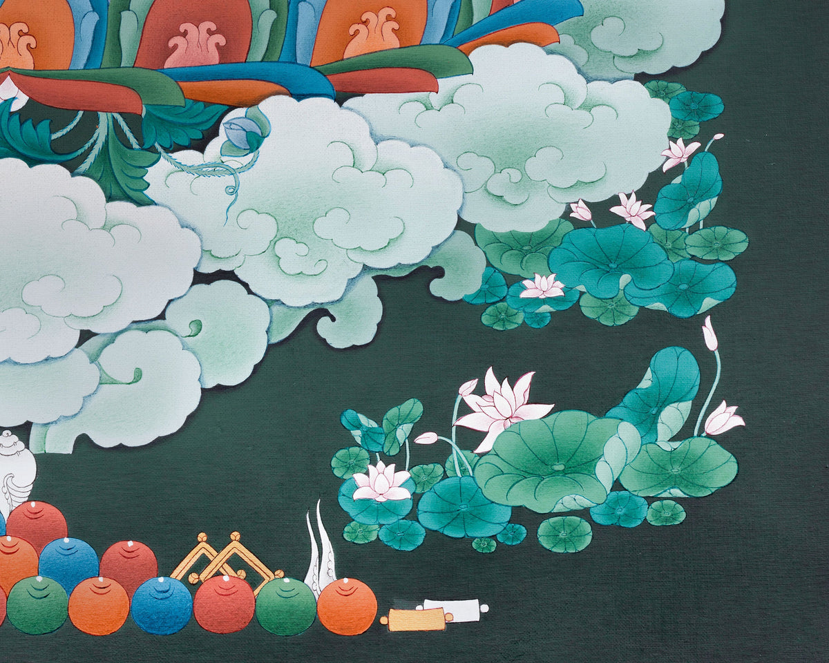 Goddess Green Tara Print | Tibetan Deity of Healing and Swift Protection