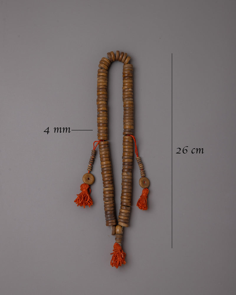 Traditional Buddhist Mala Beads | Perfect for Yoga Retreats and Spiritual Ceremonies