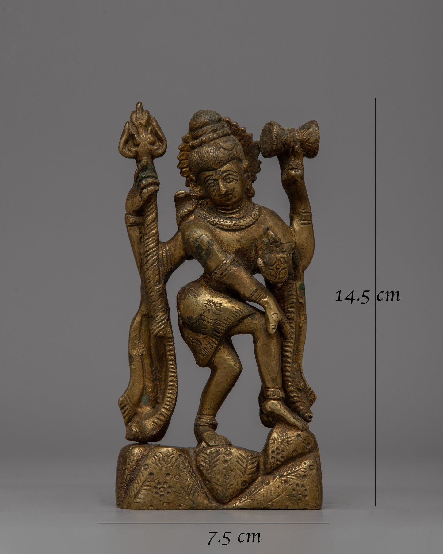 Brass Shiva Statue | A Powerful Presence for Your Home, Office or Temples