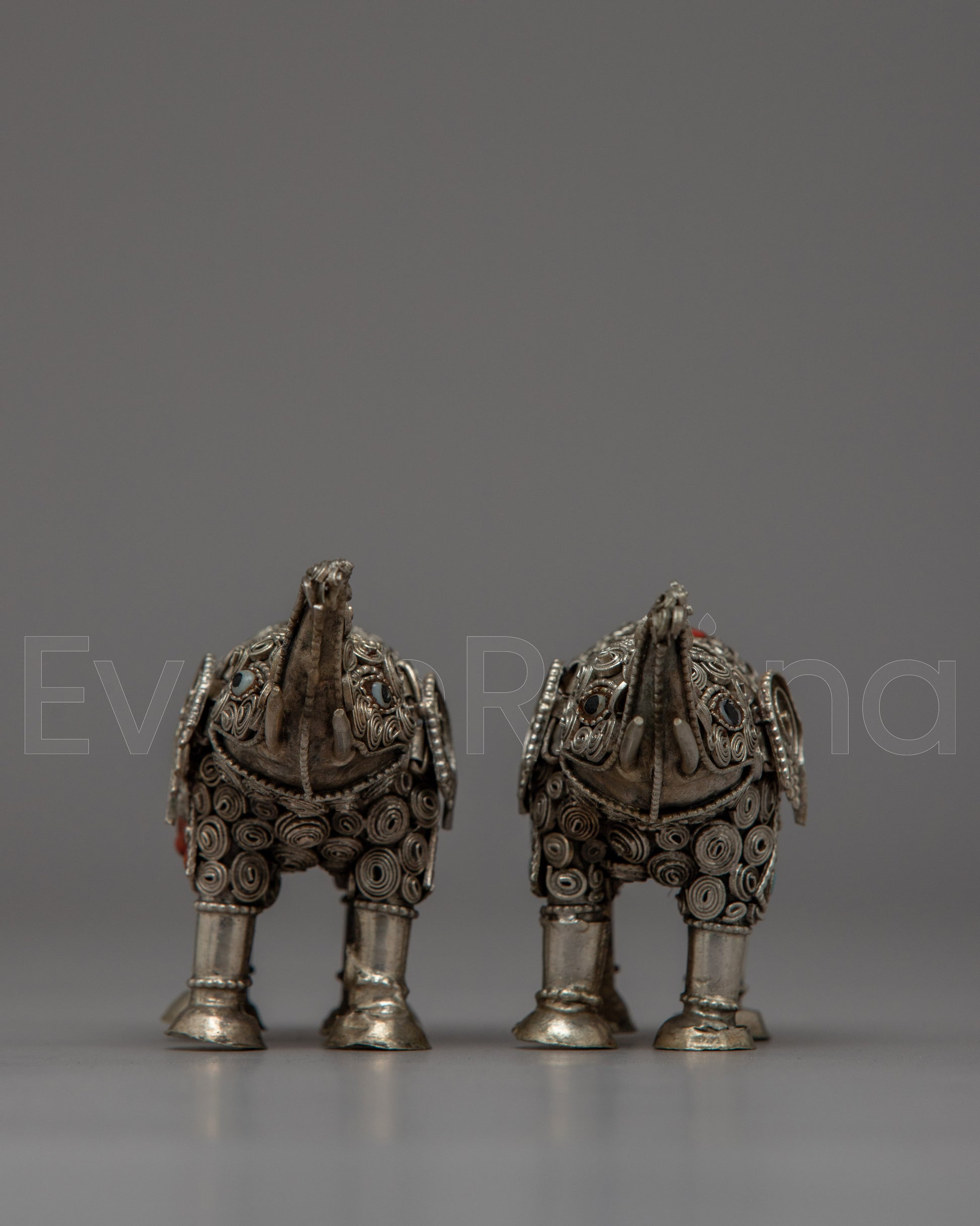 Elephant Statue Set 