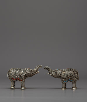 Elephant Statue Set