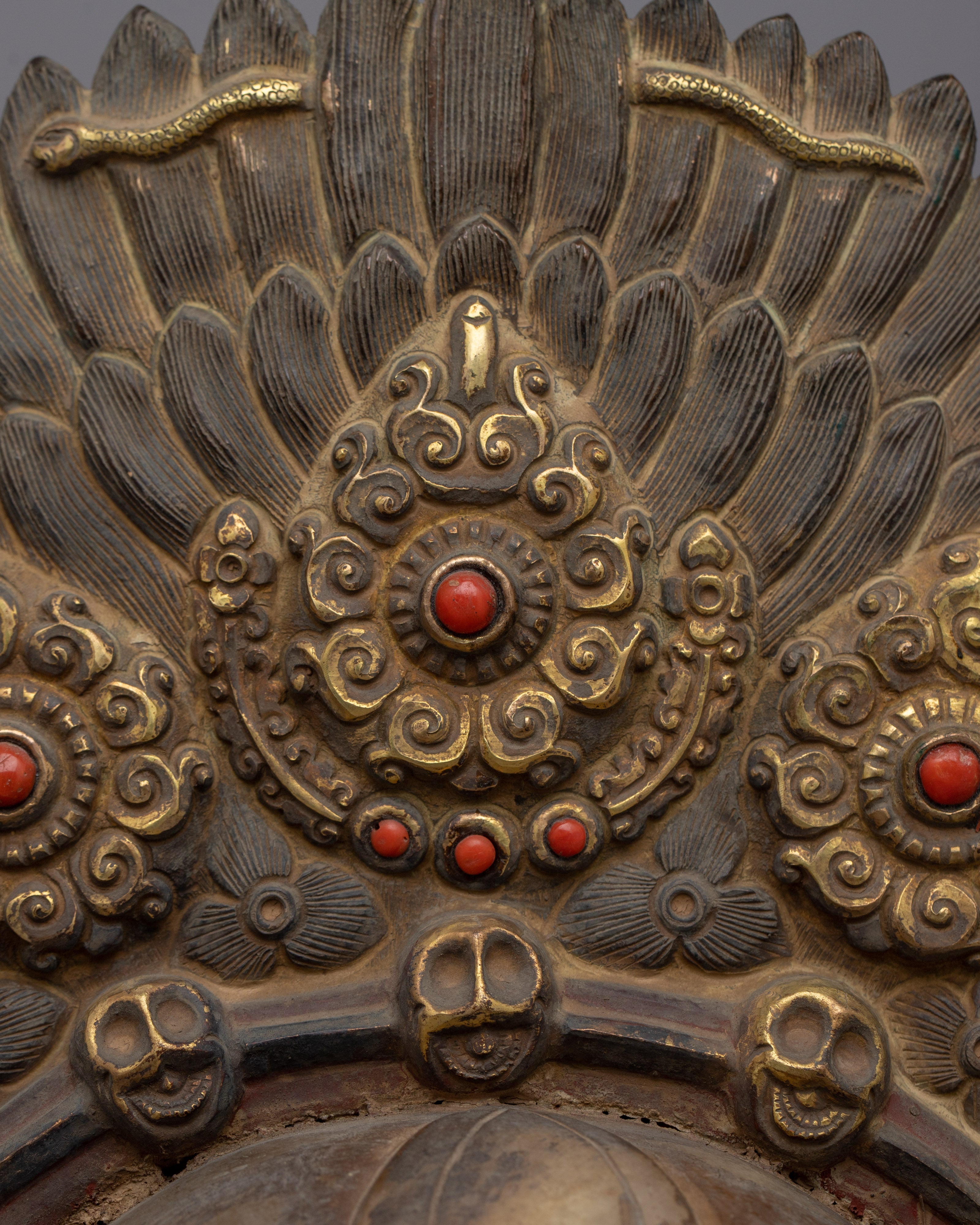 Bhairav Mask Wall Hanging | Fierce Protector for Spiritual Devotion and Home Decor
