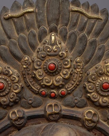 Bhairav Mask Wall Hanging | the Fierce Protector for Spiritual Devotion and Home Decor