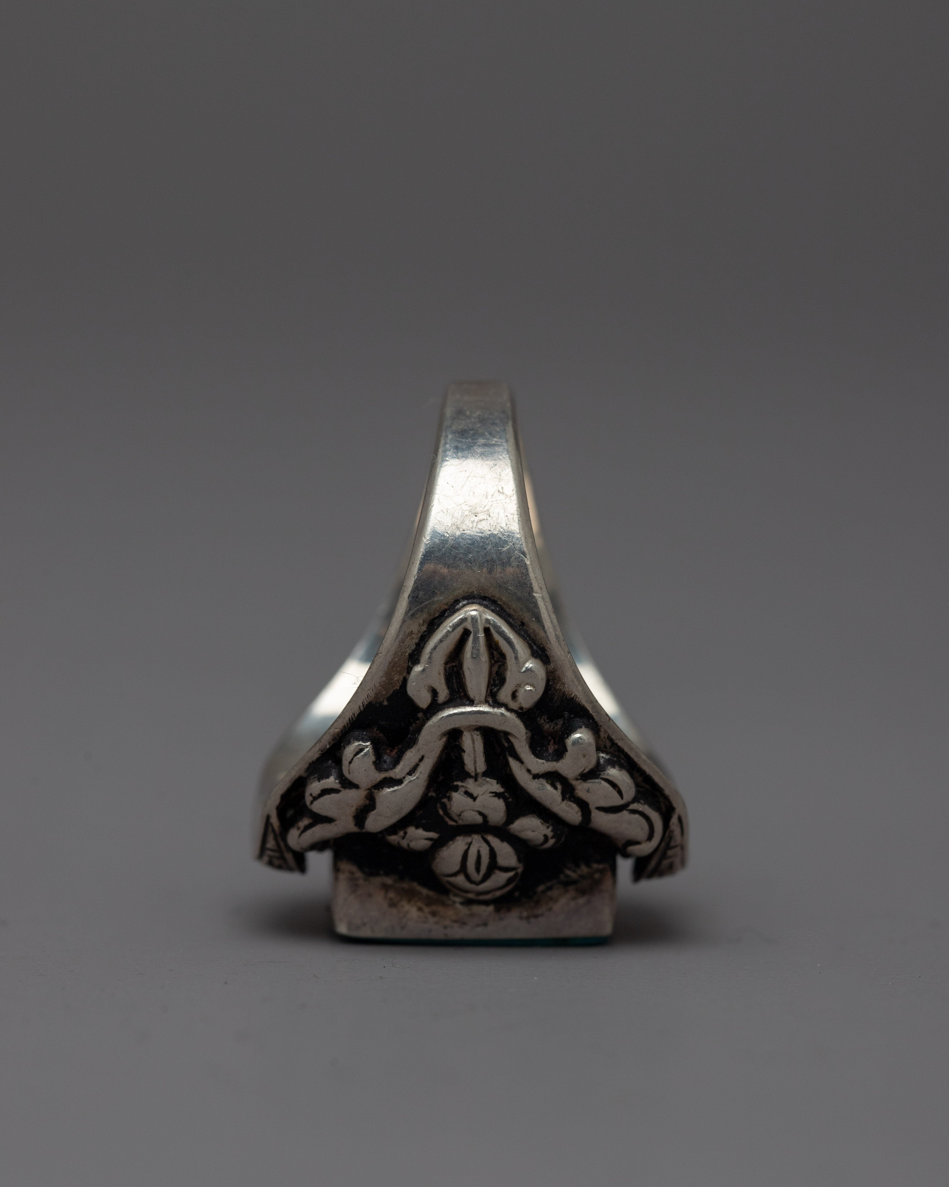 Tibetan Buddhist Ring | Handcrafted Ring with Spiritual Significance