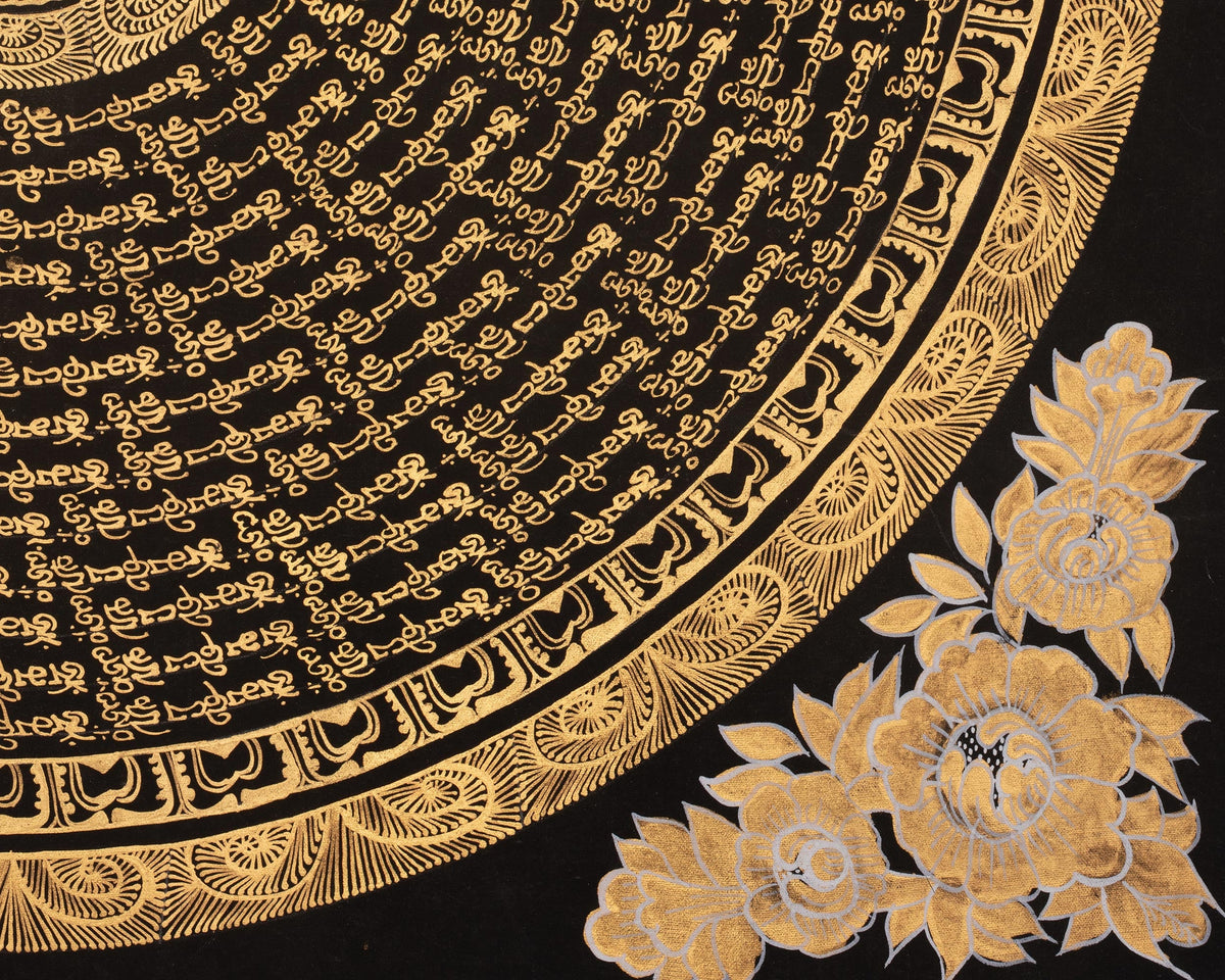 Mantra Mandala Buddhist Art | The Union of Sacred Sound | Enlightened Universe