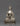 Spiritual Amitabha Buddha Statue |  Elegant Silver-Plated Copper Craft