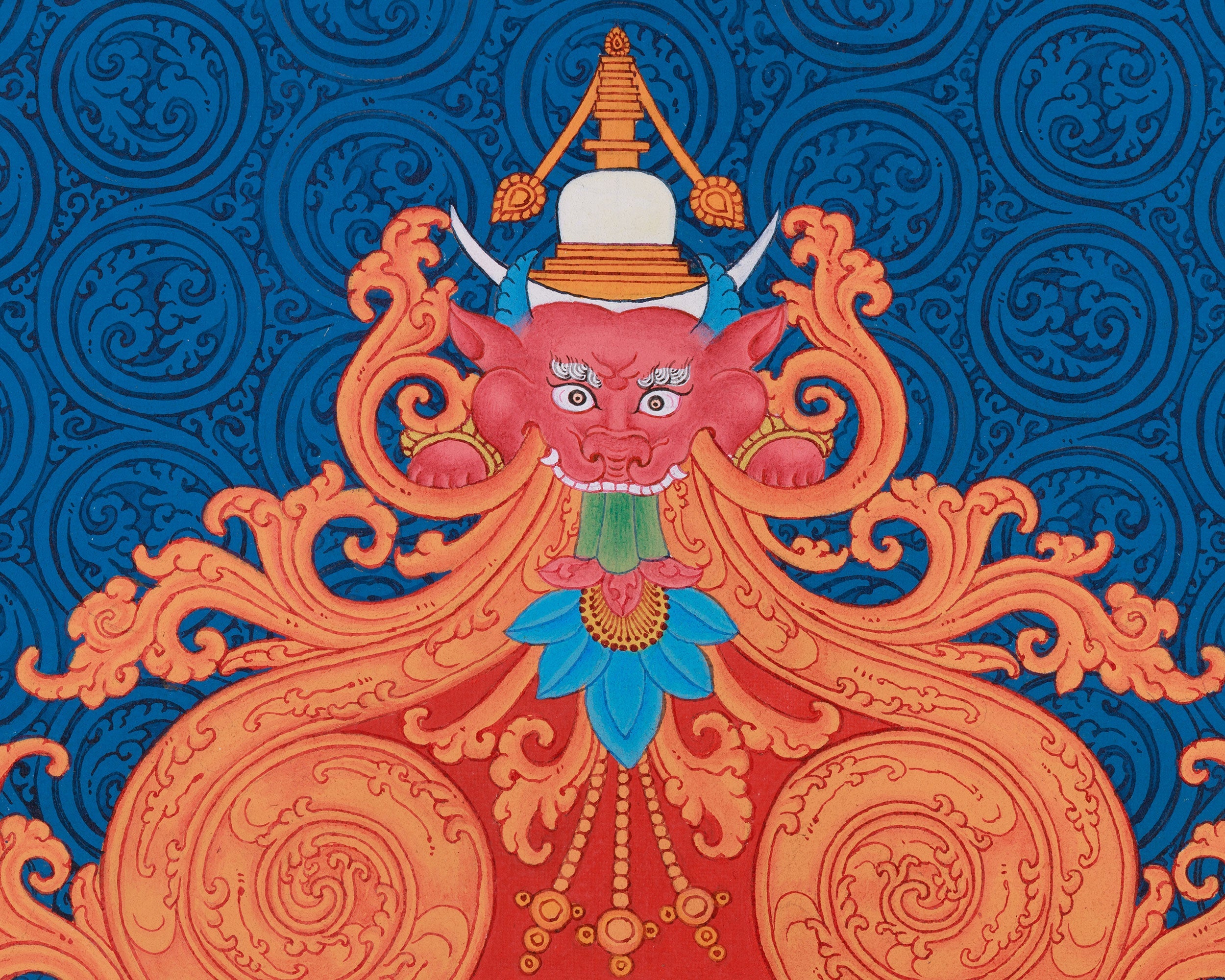 Buddha of Future, Maitreya Thangka | The Coming Buddha of Compassion
