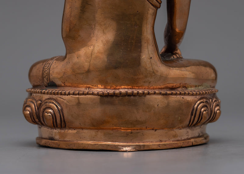 Handcrafted Shakyamuni Buddha Statue | Handcrafted Statue for Spiritual Decor