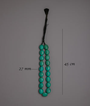 Turquoise Mala Bracelet | Handmade Beads for Spiritual Connection