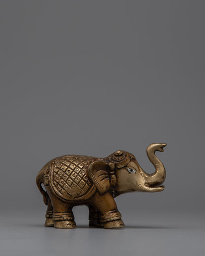 Decorative Pair Elephant Statue | Exquisite Copper Craftsmanship