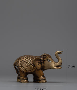 Decorative Pair Elephant Statue | Exquisite Copper Craftsmanship