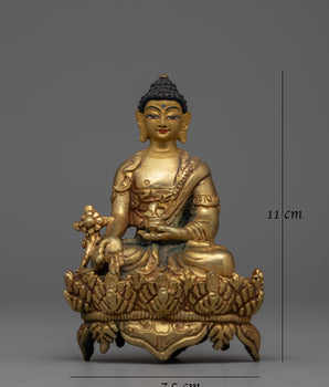 The Medicine Buddha Statue | Embrace Good Health, Wellness, and Spiritual Healing