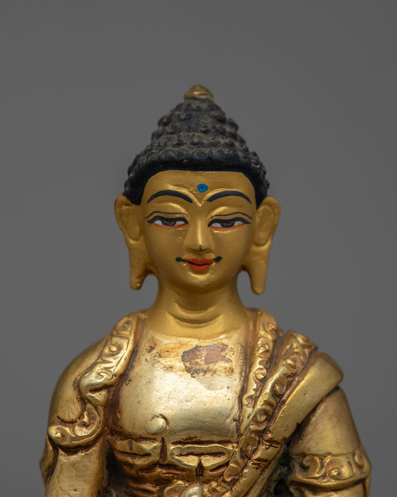 Medicine Buddha Sutra Recitation Practice Statue | Timeless Charm in a Symbol of Healing Sutra Practice