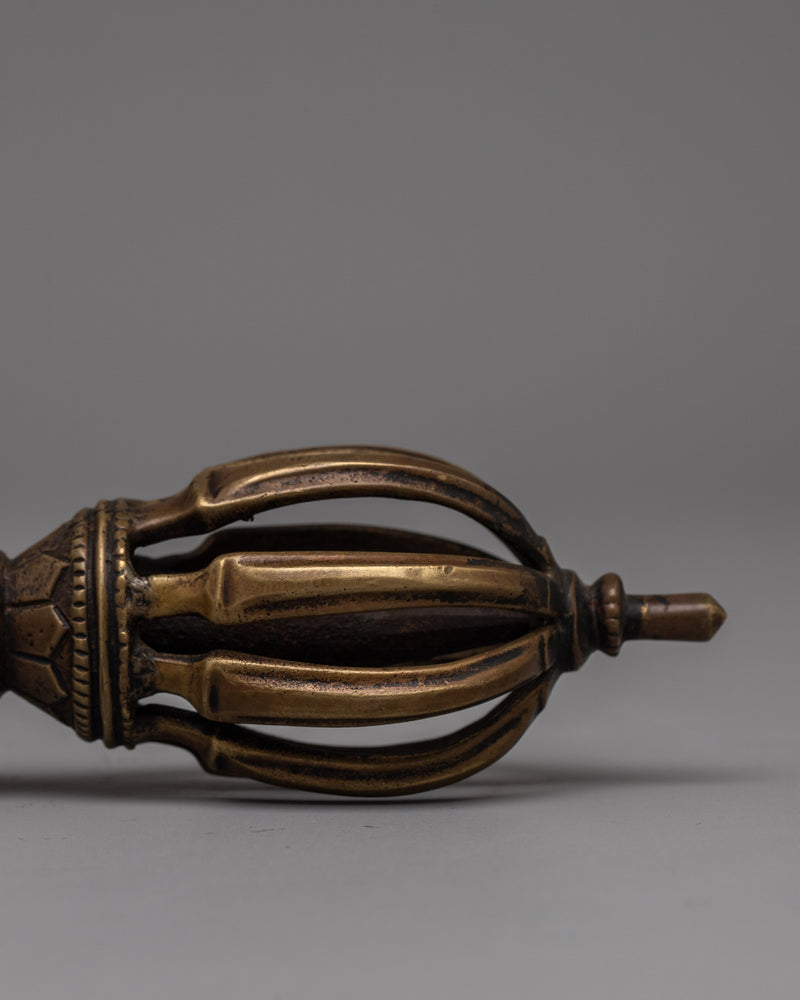 The Bronze Vajra | Tibetan Buddhist Ritual Weapon Thunderbolt Vajra for Protection