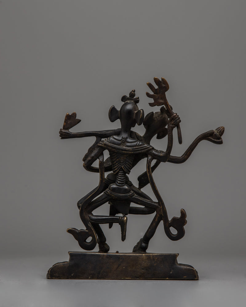 Citipati Tibetan Buddhist Dharmapala Statue | Embodiment of Protective Forces and Wisdom