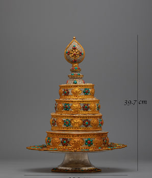 Buddhist Mandal Set | Tibetan Collection for Meditation, Rituals, and Spiritual Offerings
