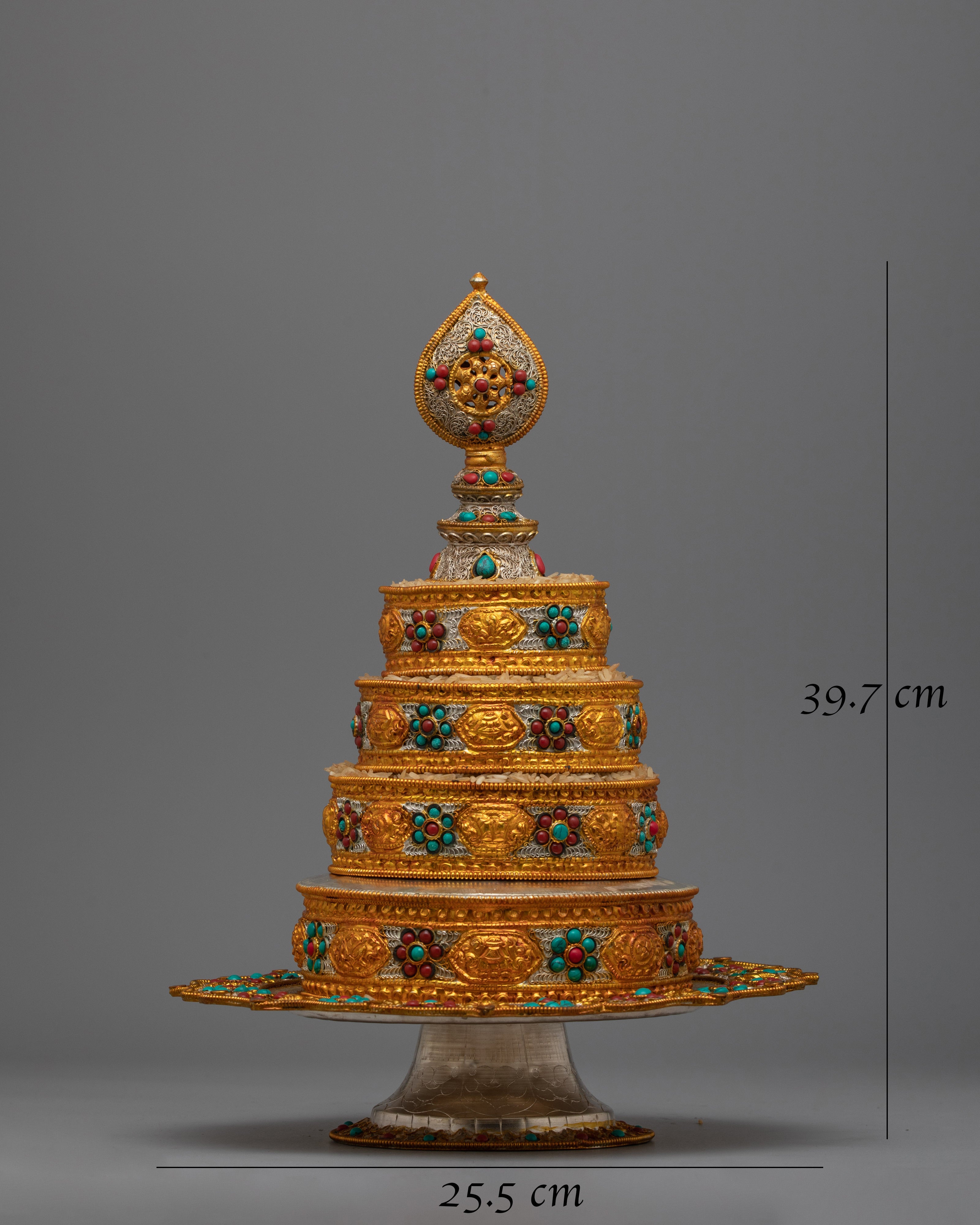 Buddhist Mandal Set | Tibetan Collection for Meditation, Rituals, and Spiritual Offerings