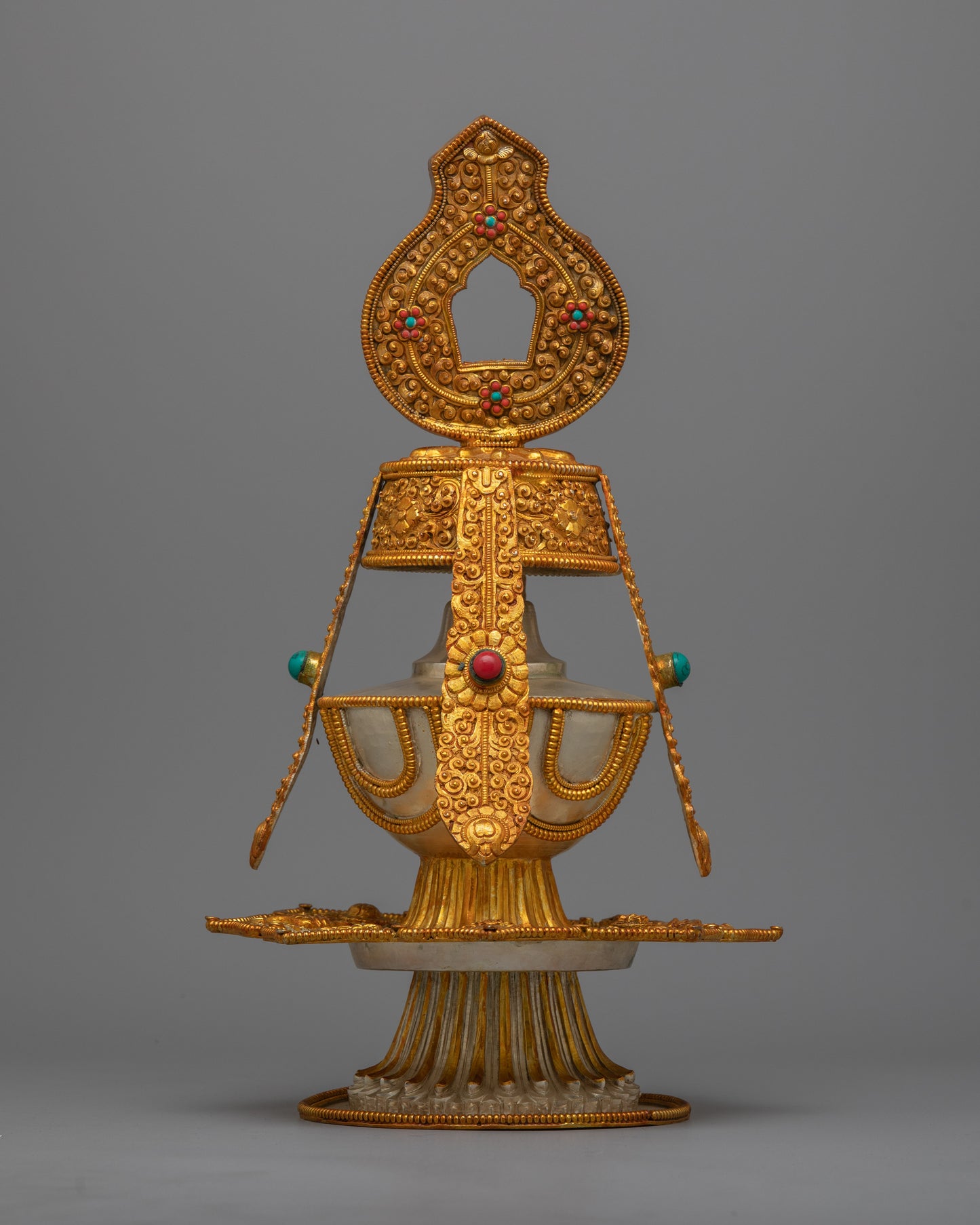 The Long-Life Vase Tsebum | Buddhist Ritual Vase Symbol of Longevity and Prosperity