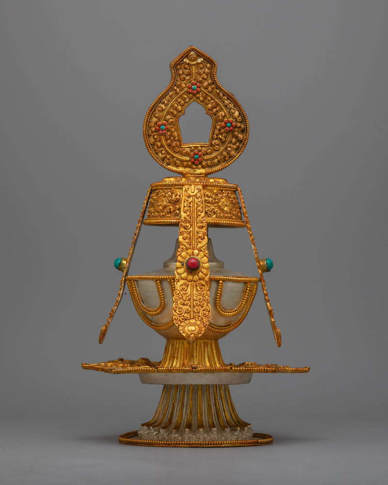 The Long-Life Vase Tsebum | Buddhist Ritual Vase Symbol of Longevity and Prosperity