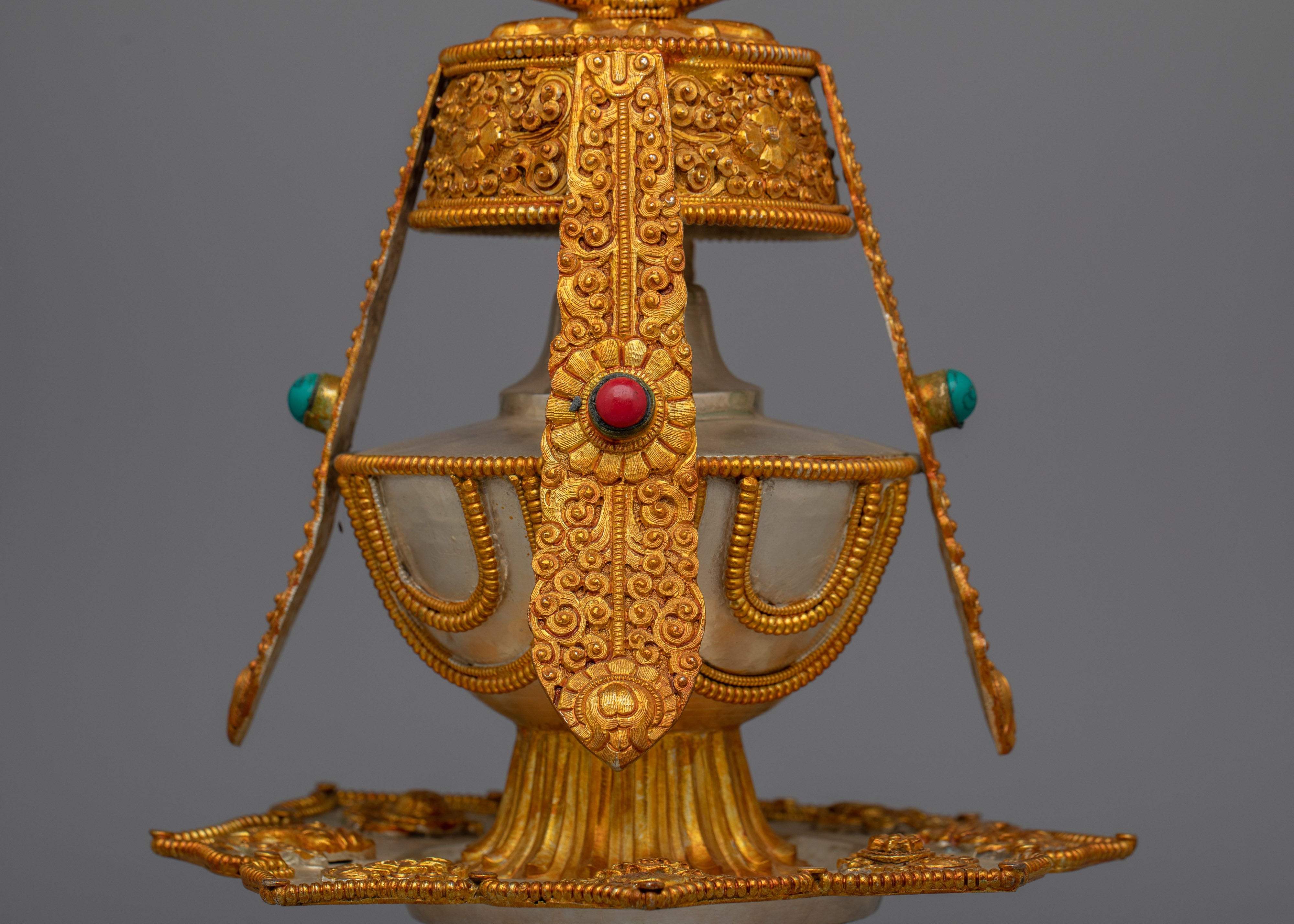 The Long-Life Vase Tsebum | Buddhist Ritual Vase Symbol of Longevity and Prosperity