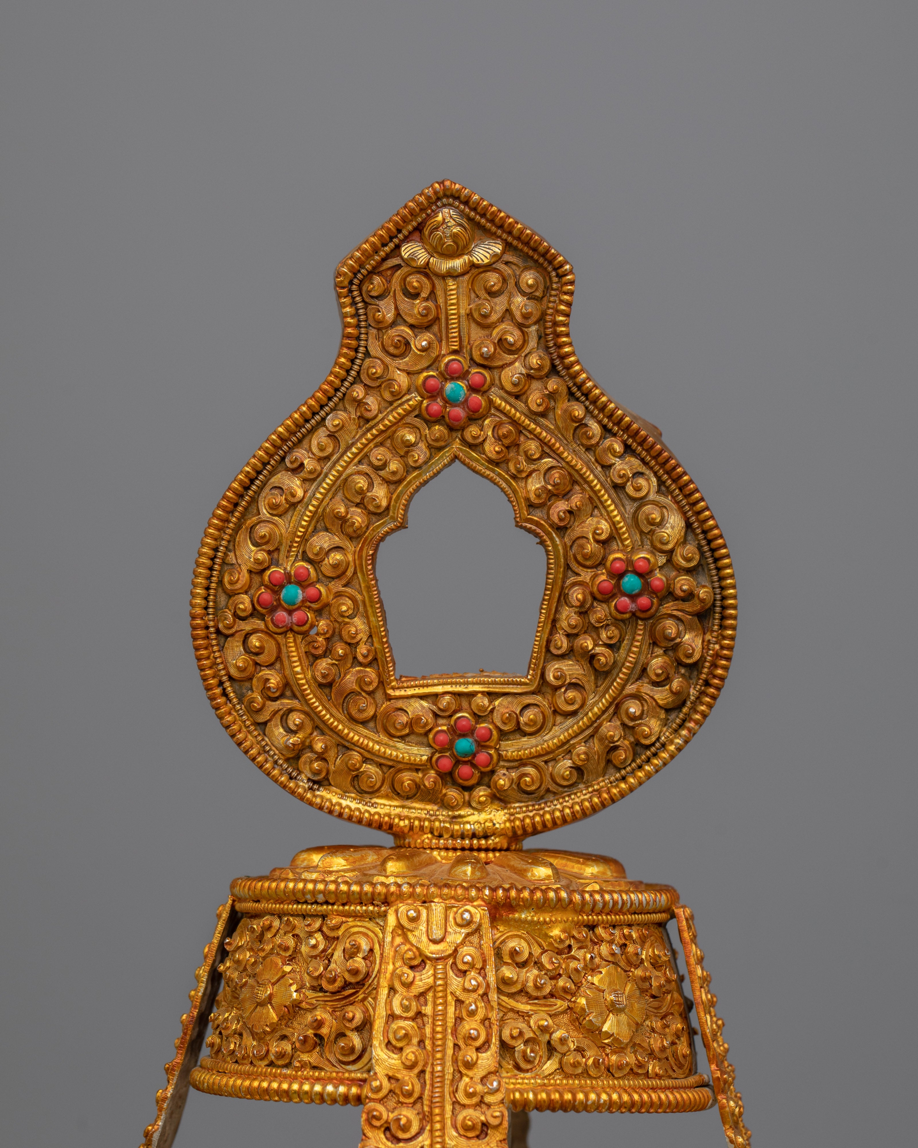 The Long-Life Vase Tsebum | Buddhist Ritual Vase Symbol of Longevity and Prosperity