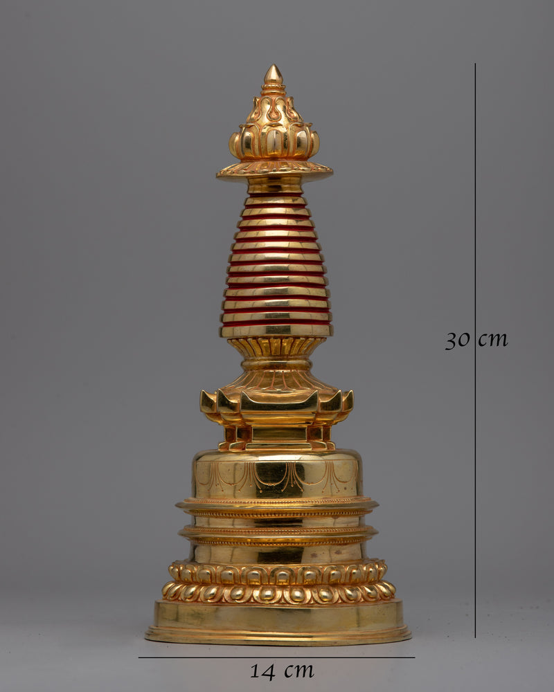 The Buddhist Stupa | Unique Handcrafted Symbol of Wisdom and Tranquility